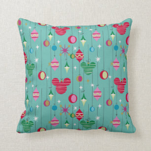 Coussin Joyeux Noël   Mickey Retro