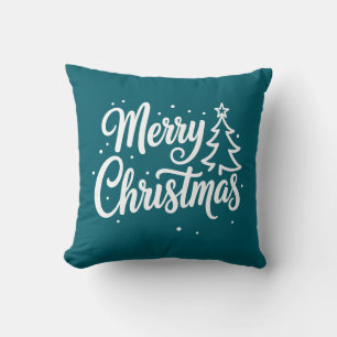 Coussin Joyeux Noël vacances mignonnes