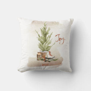 Coussin Joyeux vintages Noël