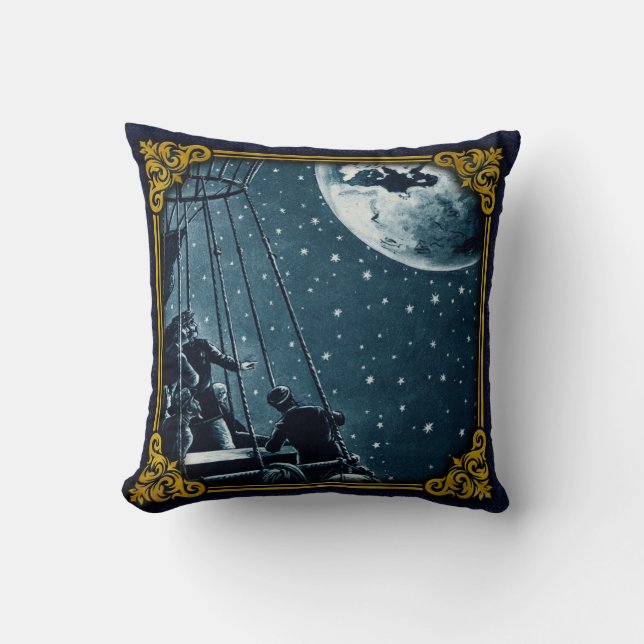 Coussin Jules Verne Hector Servadac Pilote (Recto)