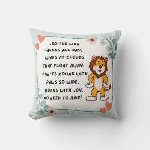 Coussin "Jungle Joy - Edition Leo"