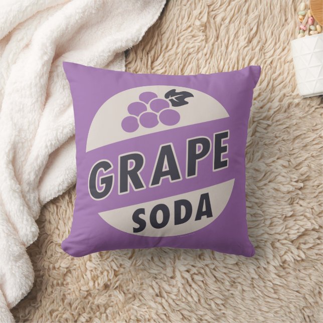 Coussin JUSQU' | Soda de raisin (Couverture)