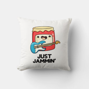Coussin Juste Jammin Funny Rocker Jam Pun