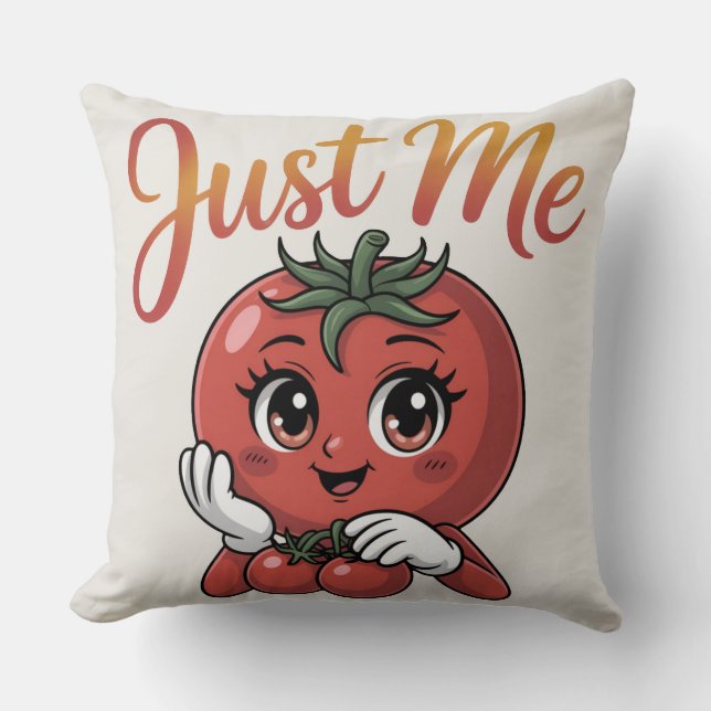 Coussin Juste Moi Tomate (Recto)