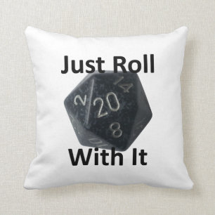Coussin Juste petit pain avec lui carreau
