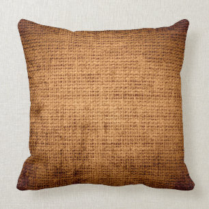 Coussin Jute rustique de toile #2 de toile de jute vintage