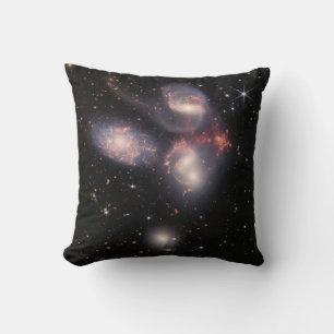 Coussin JWST James Webb Télescope spatial Quintet de Steph