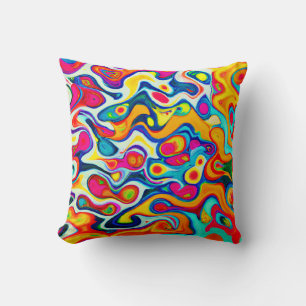 Coussin Kaleidoscope des couleurs