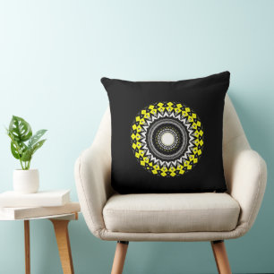 Coussin Kaléidoscope du premier volume seize