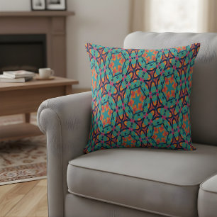 Coussin Kaleidoscope Floral Vibrant