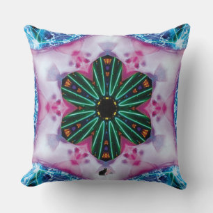 Coussin Kaléidoscope Rose