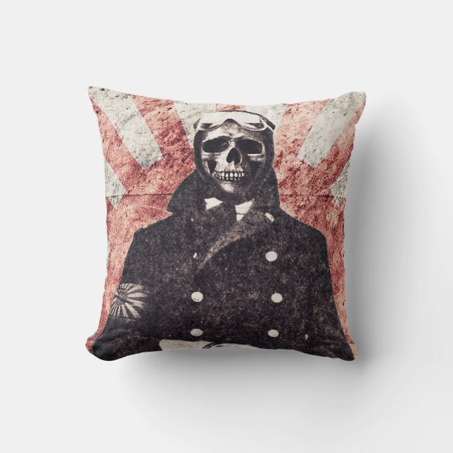Coussin Kamikaze de crâne (Recto)