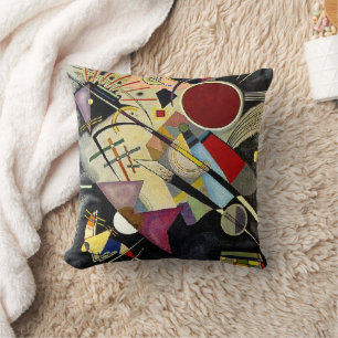 Coussin Kandinsky - Accompagnement Noir
