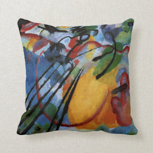 Coussin Kandinsky - Improvisation 26, Aviron