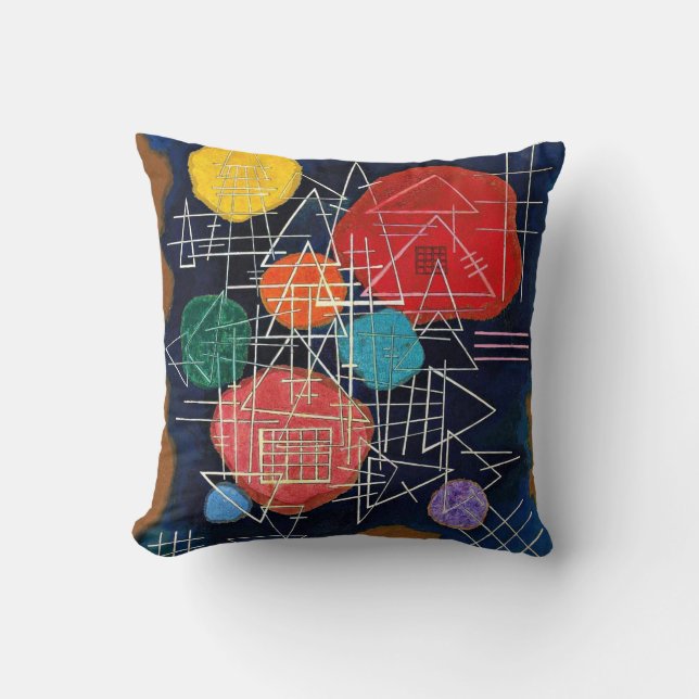 Coussin Kandinsky - Luminosité voilée (Recto)