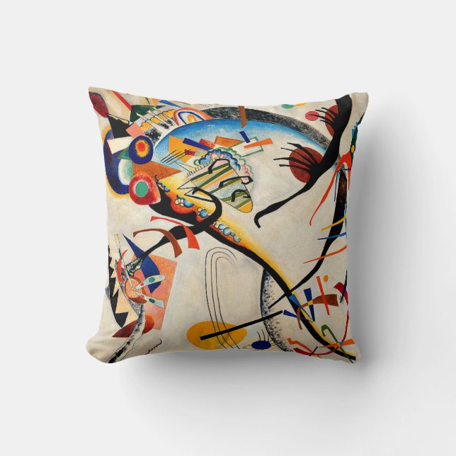 Coussin Kandinsky - segment bleu, (Recto)