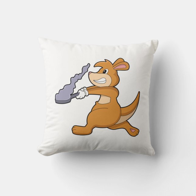 Coussin Kangaroo as Cook (Recto)