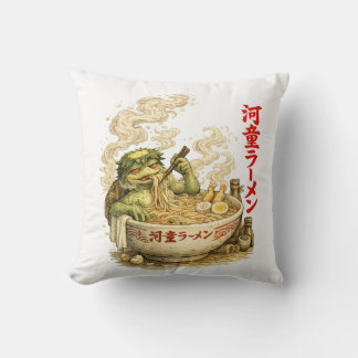 Coussin Kappa Ramen Bath – Esprit de nouilles Yokai