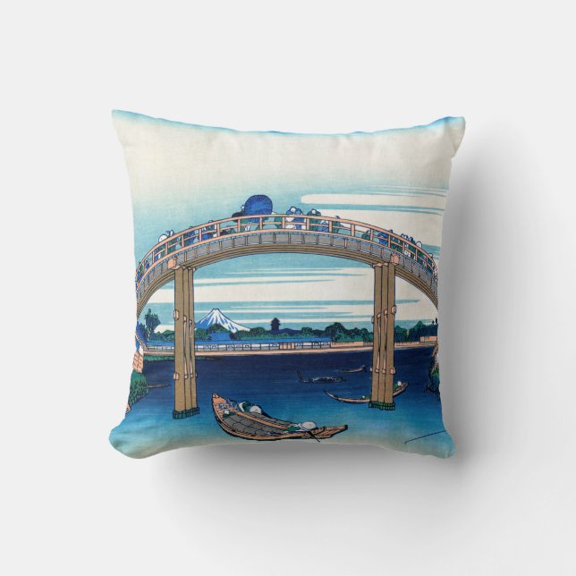 Coussin Katsushika Hokusai (Recto)