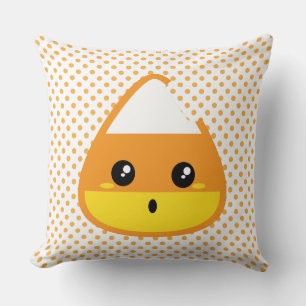 Coussin Kawaii Candy Corn Jeu d'oreiller
