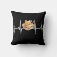 Kawaii Cute Kitten Ramen EKG Heartbeat Otaku Anime