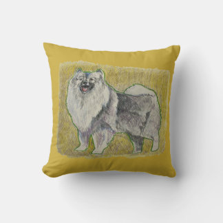 Coussin KeeshoundThrow Pillow