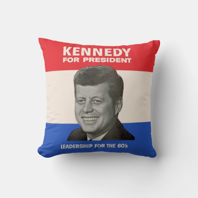 Coussin Kennedy pour le président (Recto)