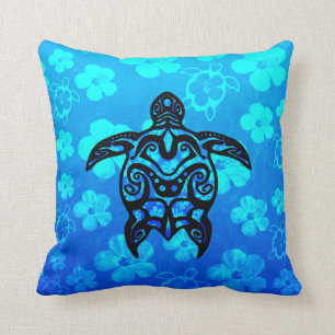 Coussin Ketmie tribale de tortue