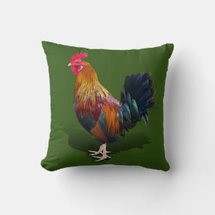 Coussin Key West - Coq gitan