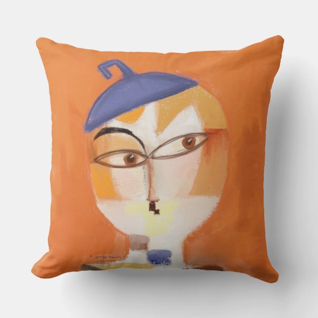 Coussin Kiki était Koo-Koo pour Klee (Recto)