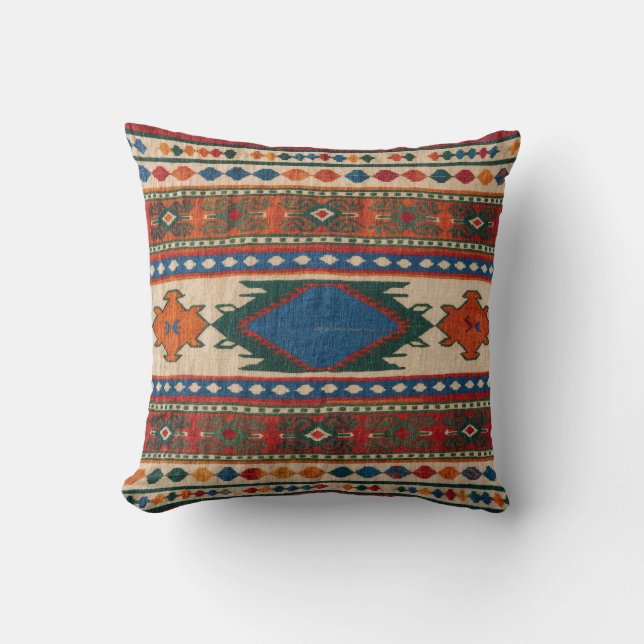 Coussin Kilim Coussins_Designs artistiques pour votre mais (Recto)