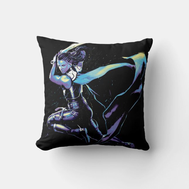 Coussin King Valkyrie Illustration de personnage Art (Recto)