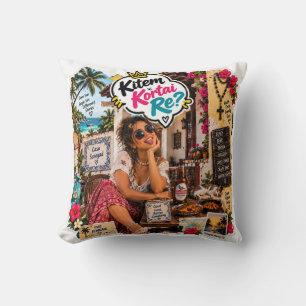 Coussin Kitem Kortai Re? — Casa Susegad Pure ambiance Konk