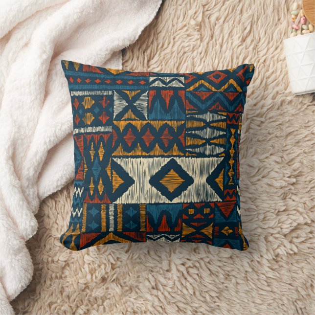 Coussin Kitenge chitenge Pattern Africa (Couverture)