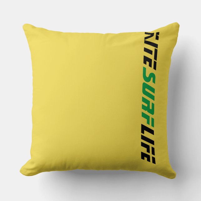 Coussin Kitesurf allé de noeuds - carreau (Recto)