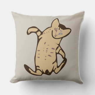 Coussin Kitten Throw Pillow