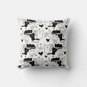 Coussin Kitty Galore Motif