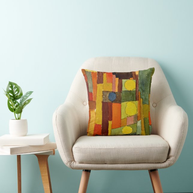 Coussin Klee - Dans le style de Kairouan (Chaise)