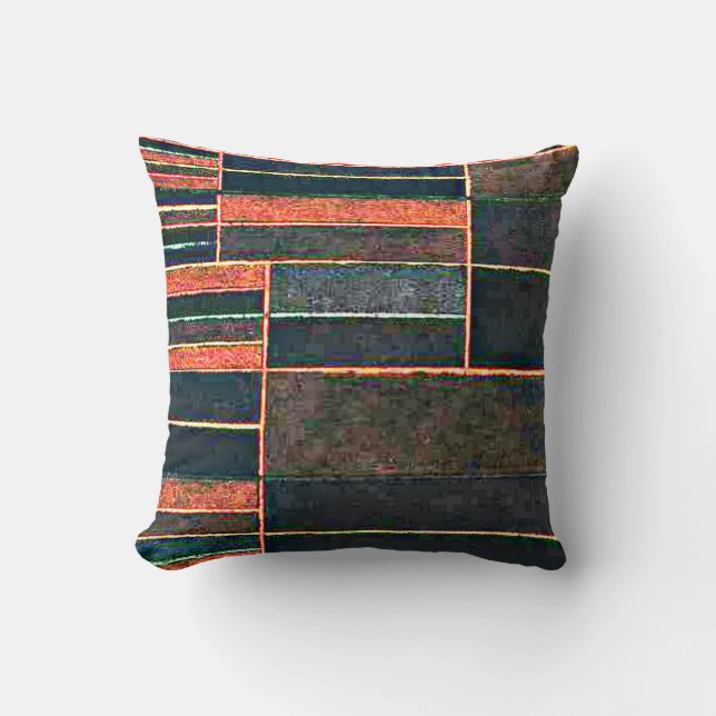 Coussin Klee - Dans les six seuils actuels (Recto)