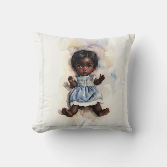 Coussin Kleines Herz, große Augen: Ein Hauch Nostalgie  (Recto)