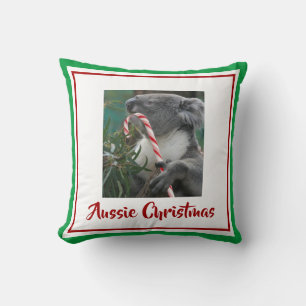 Coussin Koala de Noël avec Sucre de canne en Eucalyptus Tr