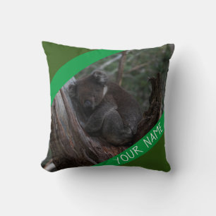 Coussin Koala dormant dans un arbre Australie