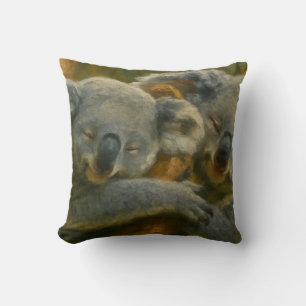 Coussin Koala Embrace - Tender Wildlife Moment