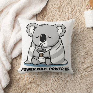 Coussin Koala Mignon Boosté par une Sieste Réparatrice
