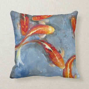 Coussin Koi gracieux II
