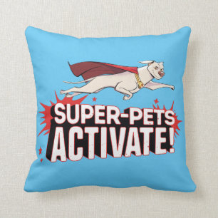 Coussin Krypto : Super-Animaux Activez !