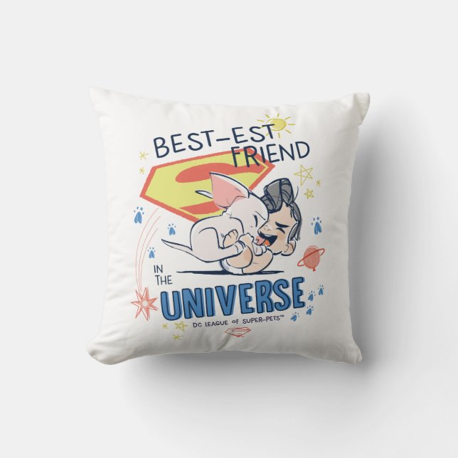 Coussin Krypto & Superman : Le meilleur ami de l'univers (Recto)