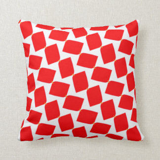 Coussin Kudde Prydnadskudde Röd Vit Kollektion Henri