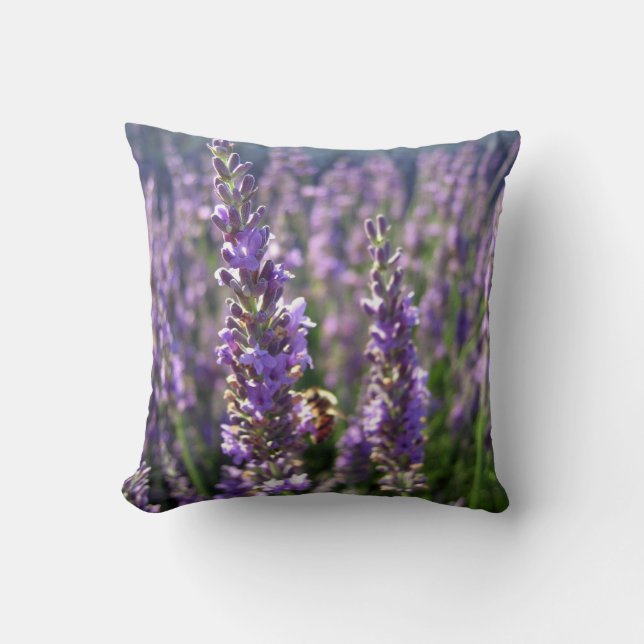 Coussin Kussen Lavendel (Recto)