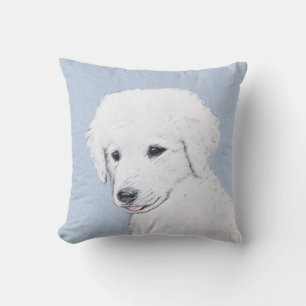 Coussin Kuvasz Peinture - Cute Original Chien Art